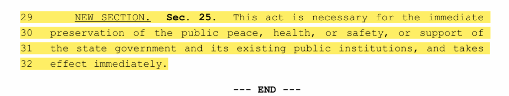 BILL ALERT: HB 2333 — Government Secrecy Expansion & Special Protections for Public Officials image 13